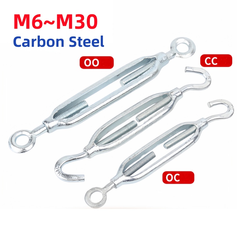 Furniture Hardware Types - M6~m30 Koolstofstaal Oc/cc/oo Type Haak-oog Spanner