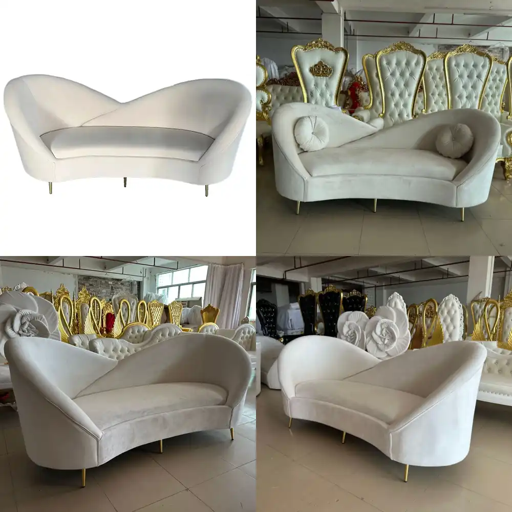 Home Furniture & Hardware Trading - 2026 Hot Sale Bruiloft Sofa Set