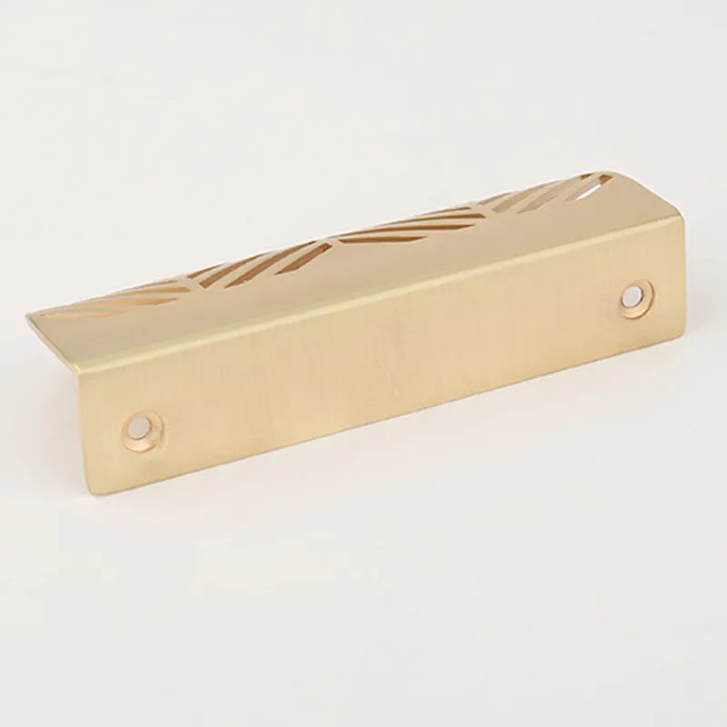 Furniture Hardware Wholesale - 2026 Nieuwe bladvormige messing ladegrepen moderne