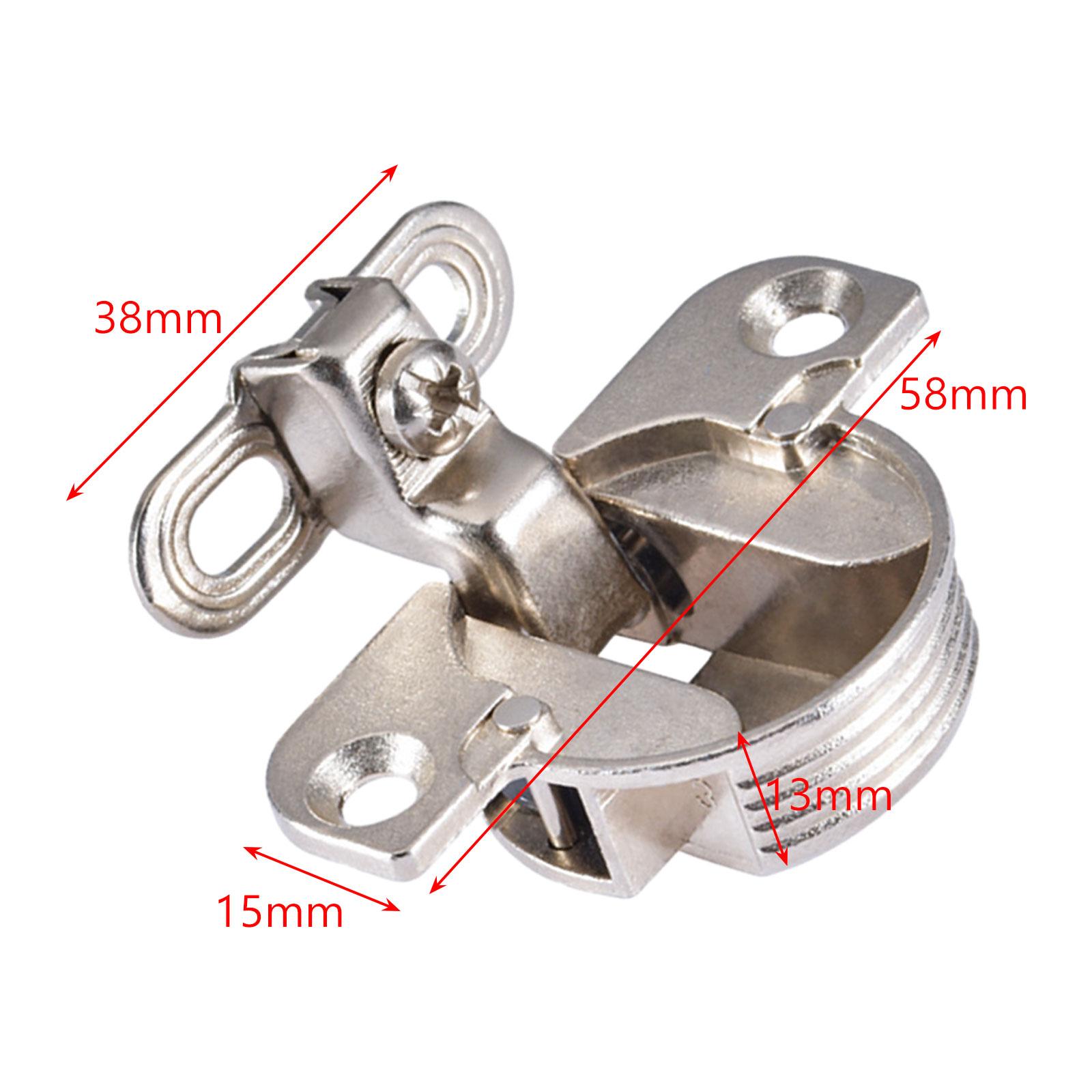 Furniture And Kitchen Hardware Fitting - 2 stuks deurscharnieren, eenvoudig te installeren,