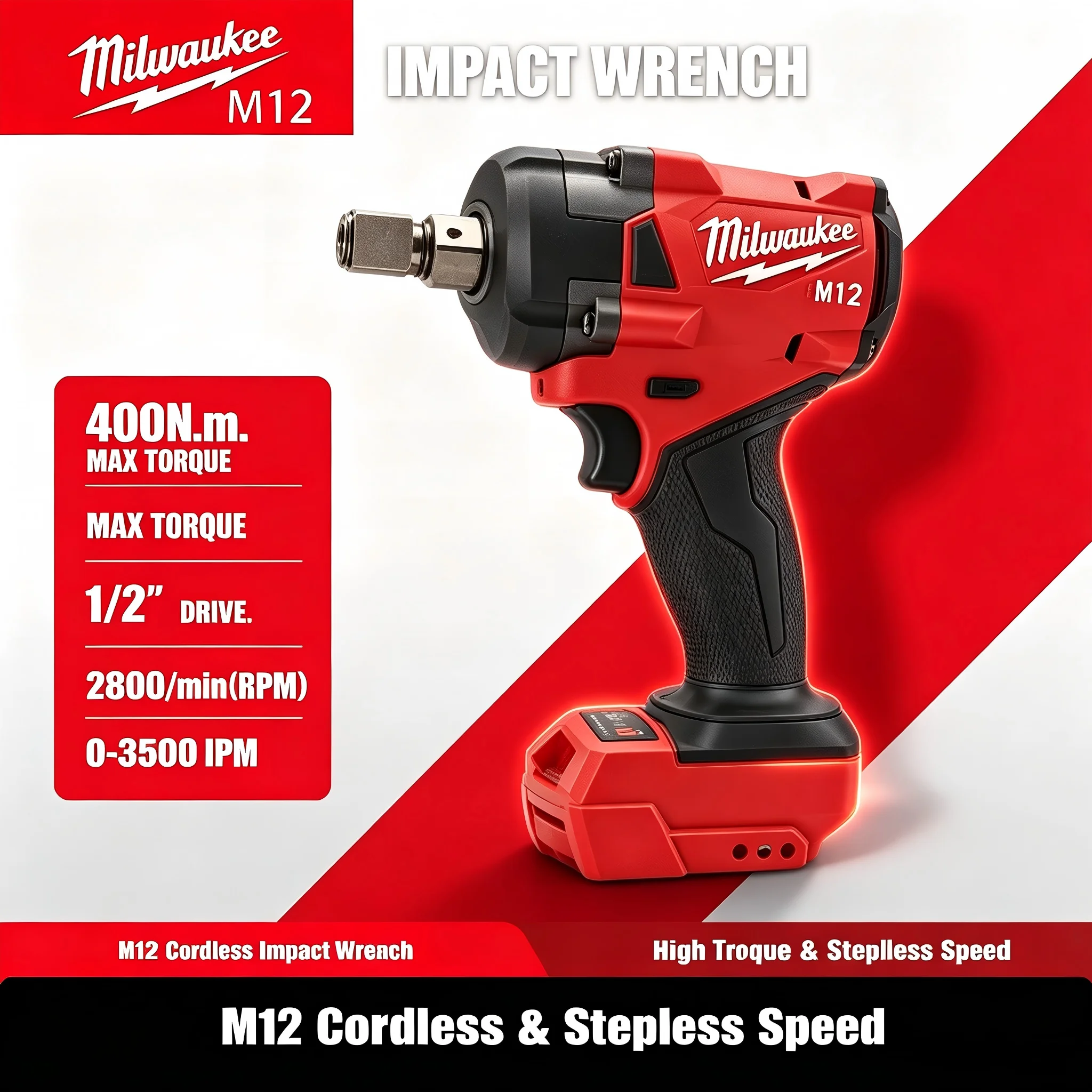 Milwaukee Drill M12 Fuel - Milwaukee M12 M18 FUEL Borstelloze Elektrische