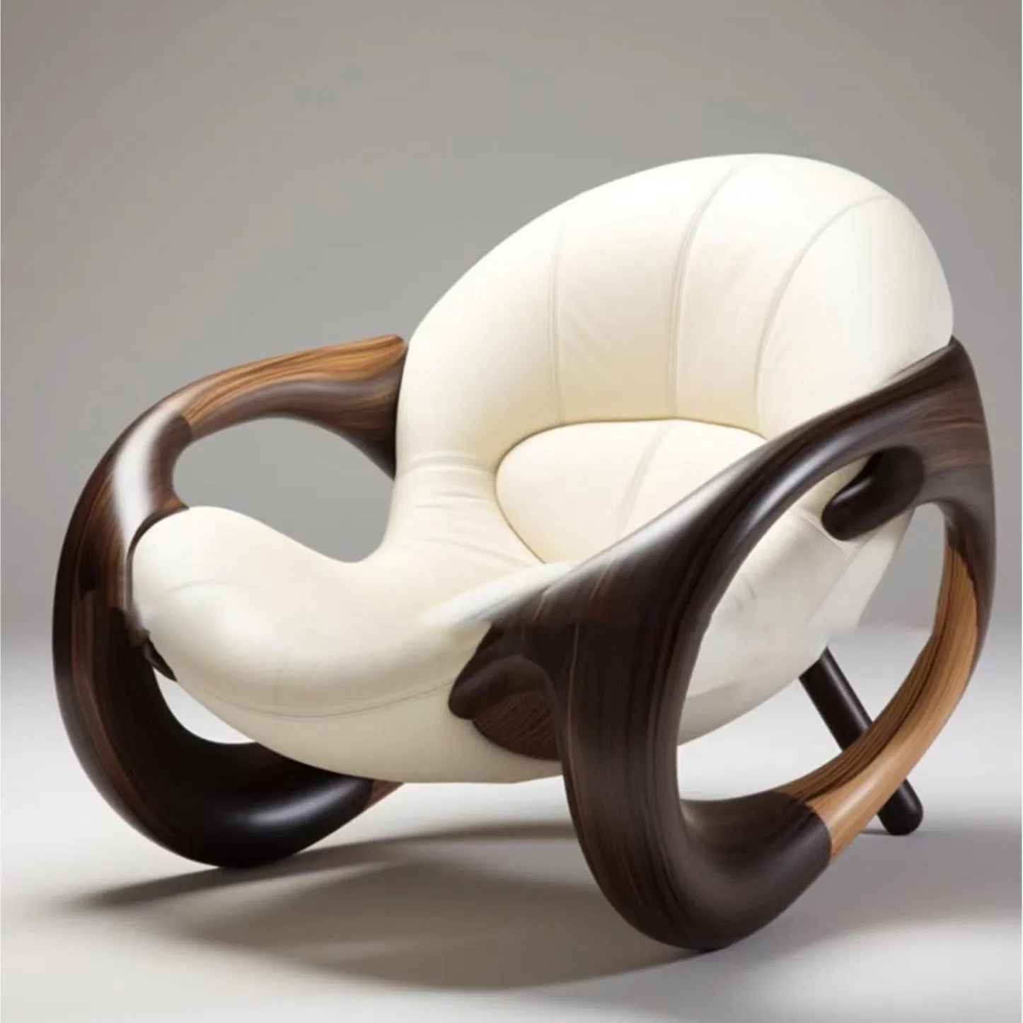 Z. A. Furniture - Z Massief houten fauteuil voor thuis,