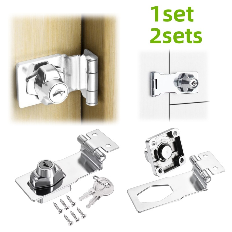 Furniture Hardware Locks - 1/2 sets meubelveiligheidsslot in knopstijl, geschikt