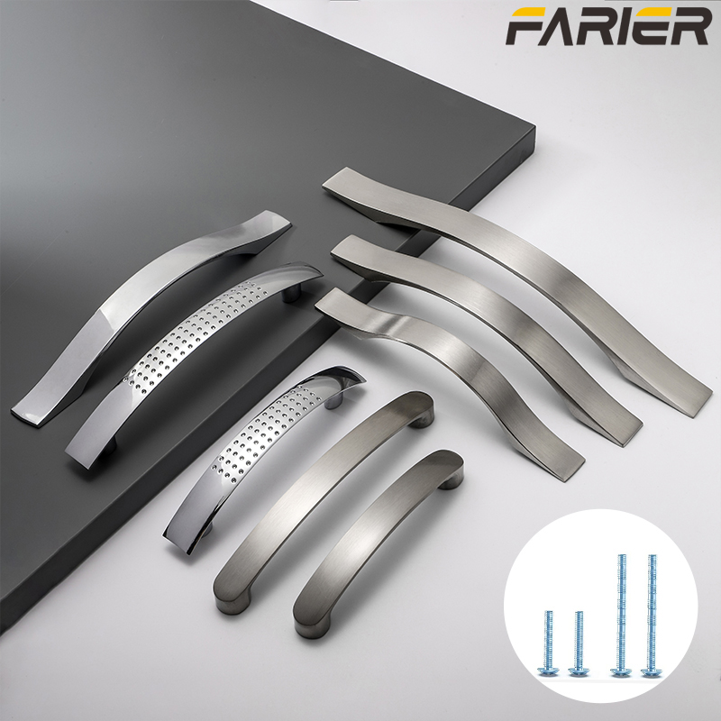 Z. A. Furniture - Kast handgrepen knoppen aluminium deur keuken