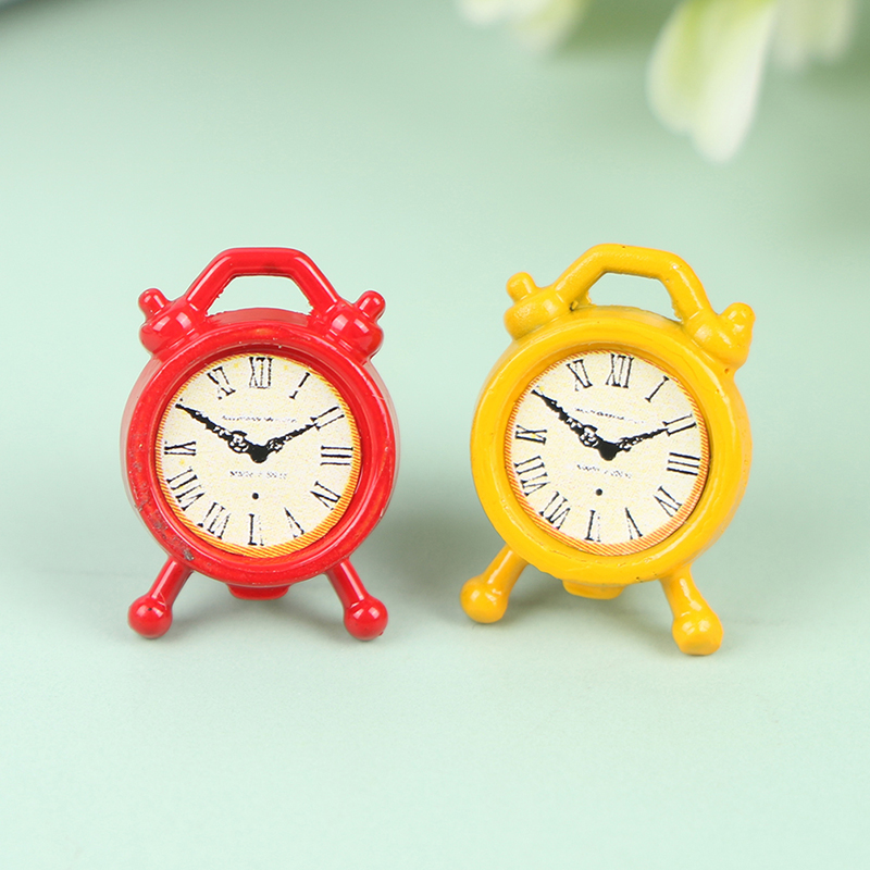 Home Furniture & Hardware Trading - 1PC 1:12 Schaal Wekker Pop Keuken