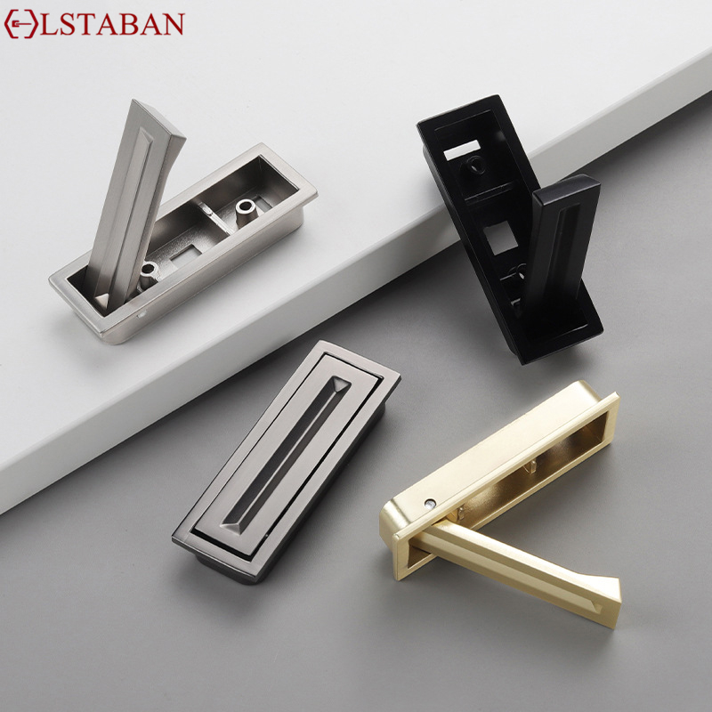 Japanese Furniture Hardware - Japanse stijl Tatami kastgreep Zinklegering Gleuf