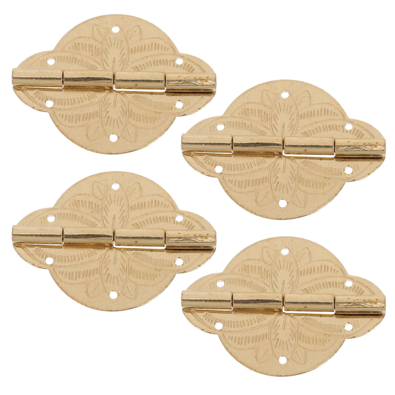 Vintage Furniture Hardware Replacement - 4 stuks scharnieren voor sieradendozen, van