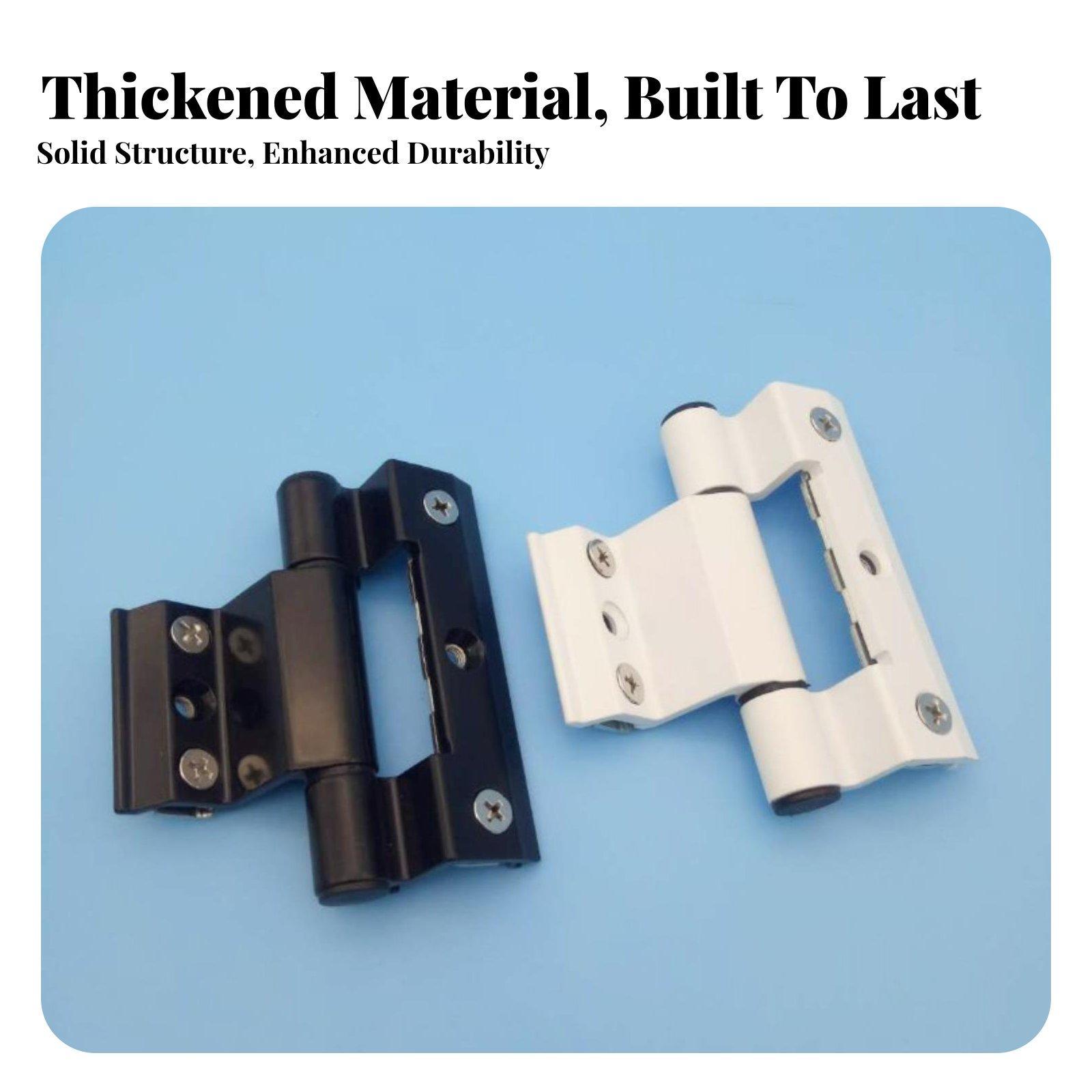 Furniture Hardware Fittings - Verborgen, boorvrije raamscharnier van hoogwaardig aluminium,