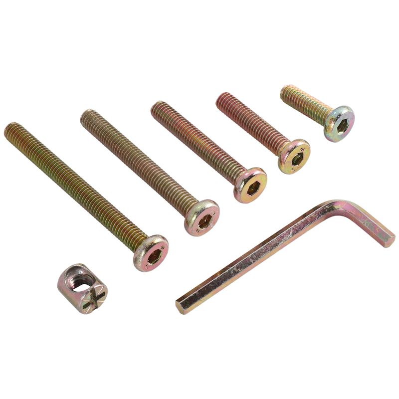 DT17 Babybed Schroeven Bouten  - Furniture Hardware Barrel Nut recensie en prijs