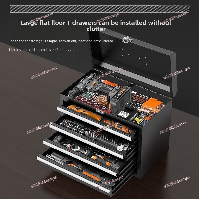Grote metalen opbergbox met la - Furniture Hardware Types recensie en prijs
