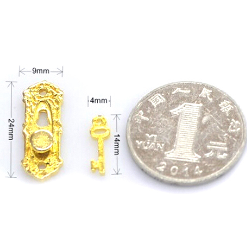 1:12 4 STKS Metalen Deurkloppe - Furniture Hardware Fittings recensie en prijs
