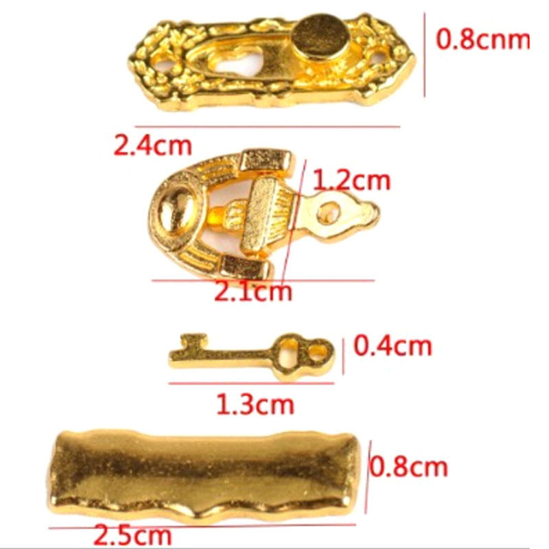1:12 4 STKS Metalen Deurkloppe - Furniture Hardware Fittings recensie en prijs