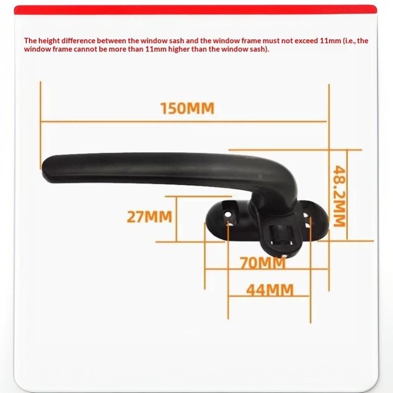 Universele draaiknop voor raam - Furniture Hardware Locks recensie en prijs