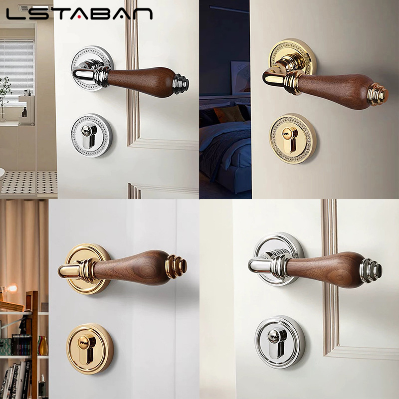 Deurslot met Euro walnoothoute - Furniture Hardware Locks recensie en prijs
