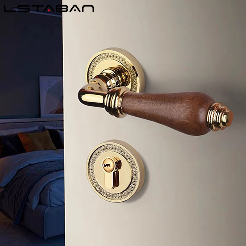 Deurslot met Euro walnoothoute - Furniture Hardware Locks recensie en prijs