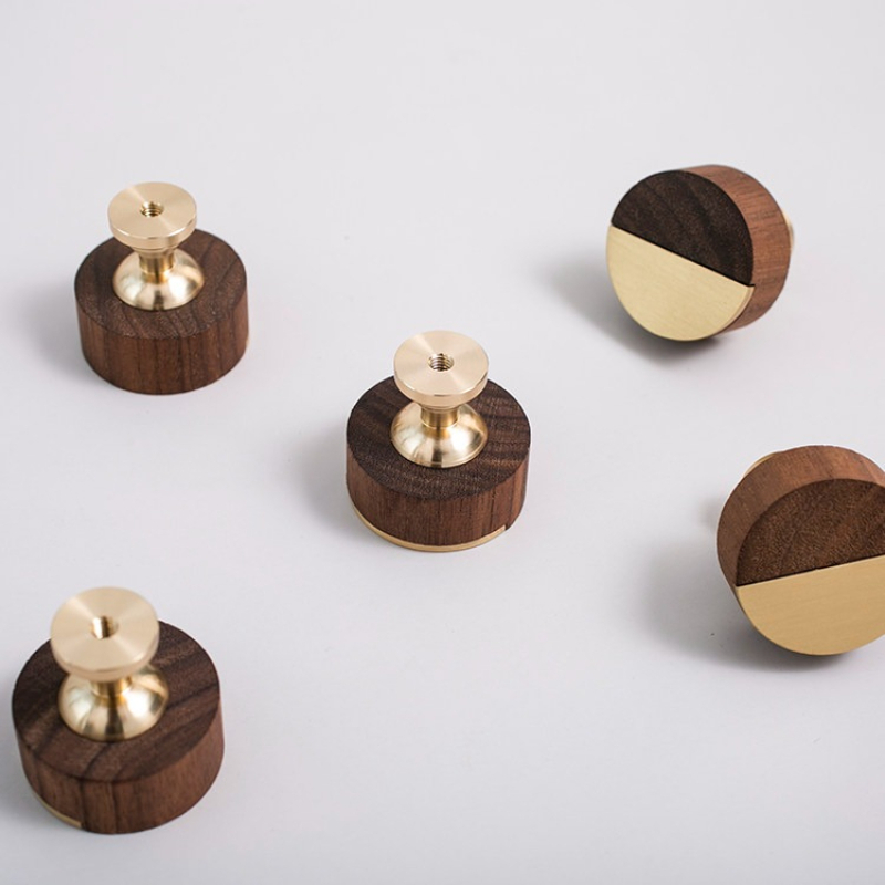 Walnoot houten kleine handgree - Japanese Furniture Hardware recensie en prijs