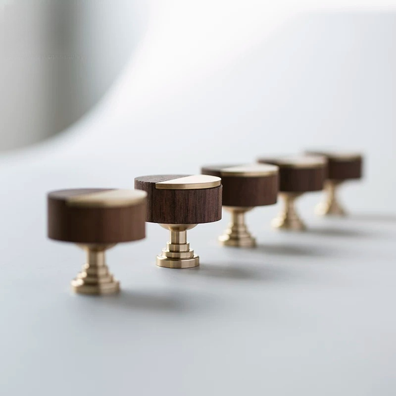 Walnoot houten kleine handgree - Japanese Furniture Hardware recensie en prijs