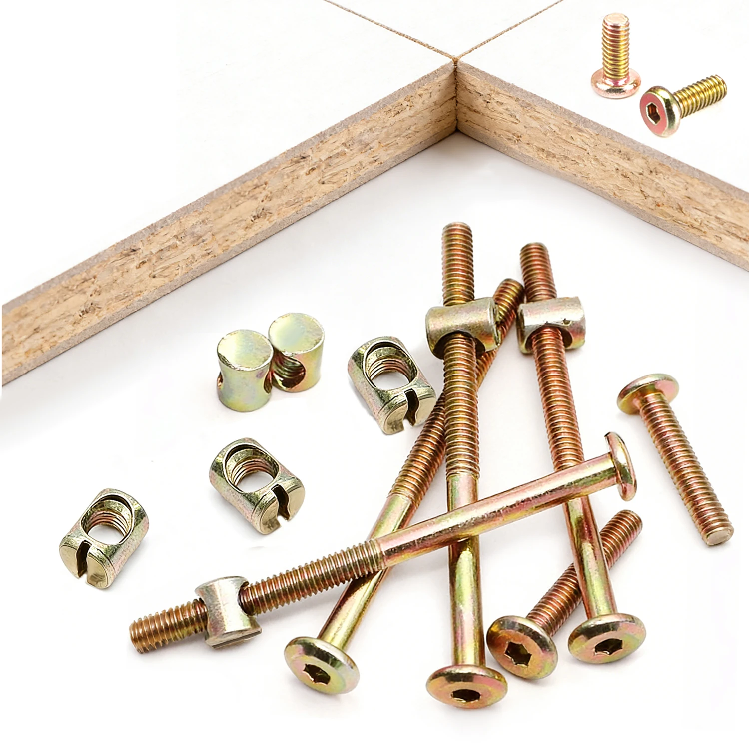 10/20 stuks M6 zeskantbouten,  - Furniture Hardware Barrel Nut recensie en prijs