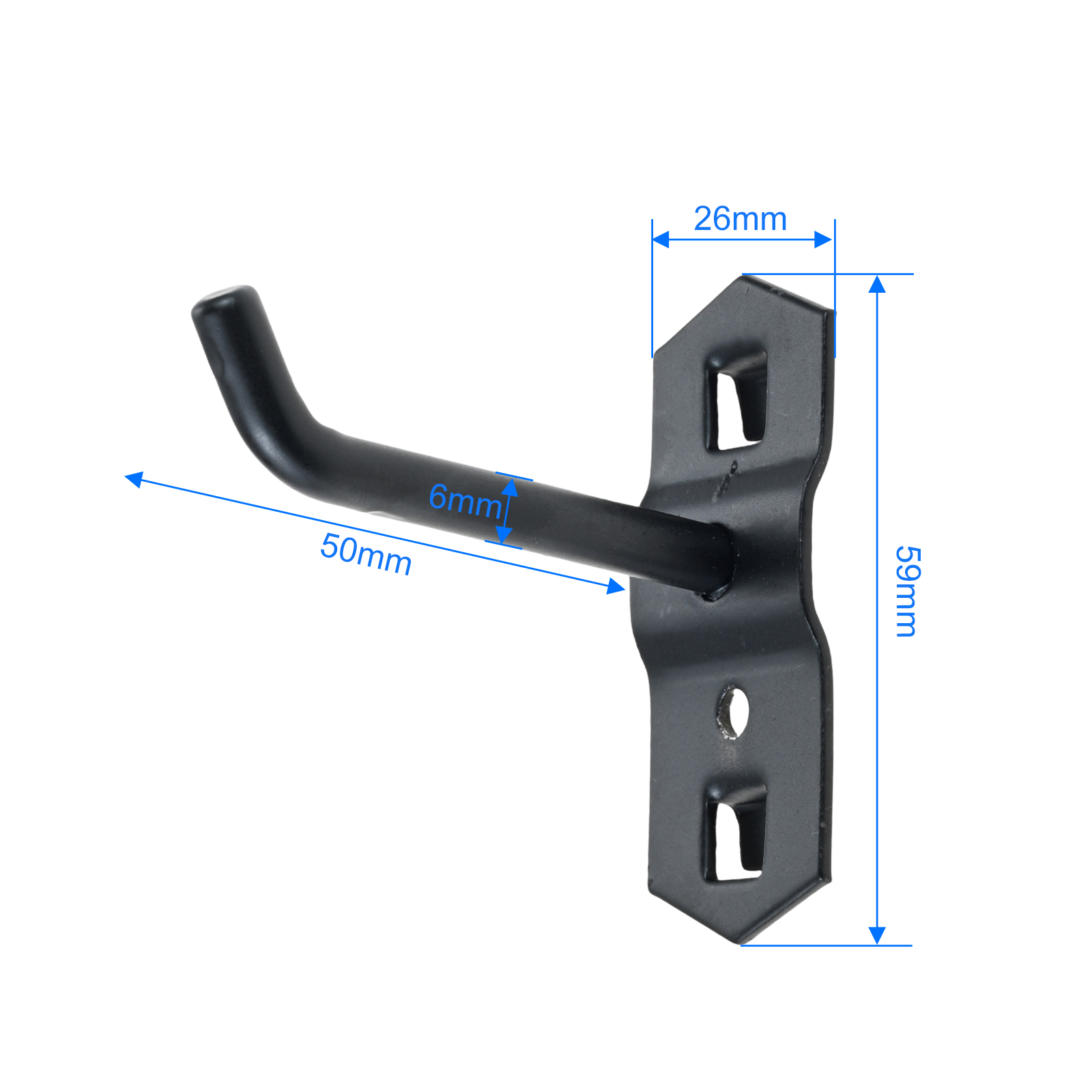 10 stks/set 50mm Zwart Gat Boa - Furniture Hardware Fittings recensie en prijs