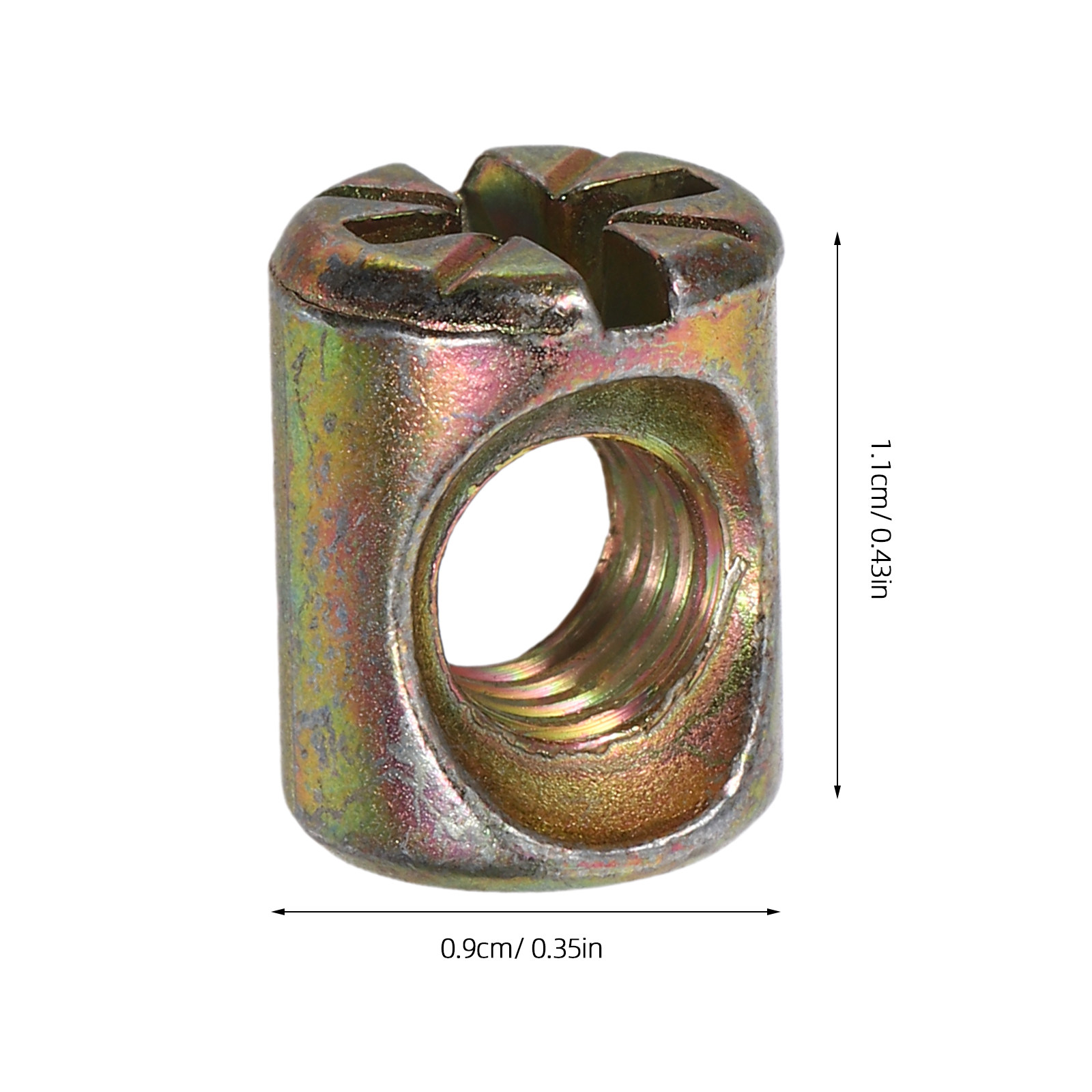 50 stuks meubelverbindingsstuk - Furniture Hardware Barrel Nut recensie en prijs