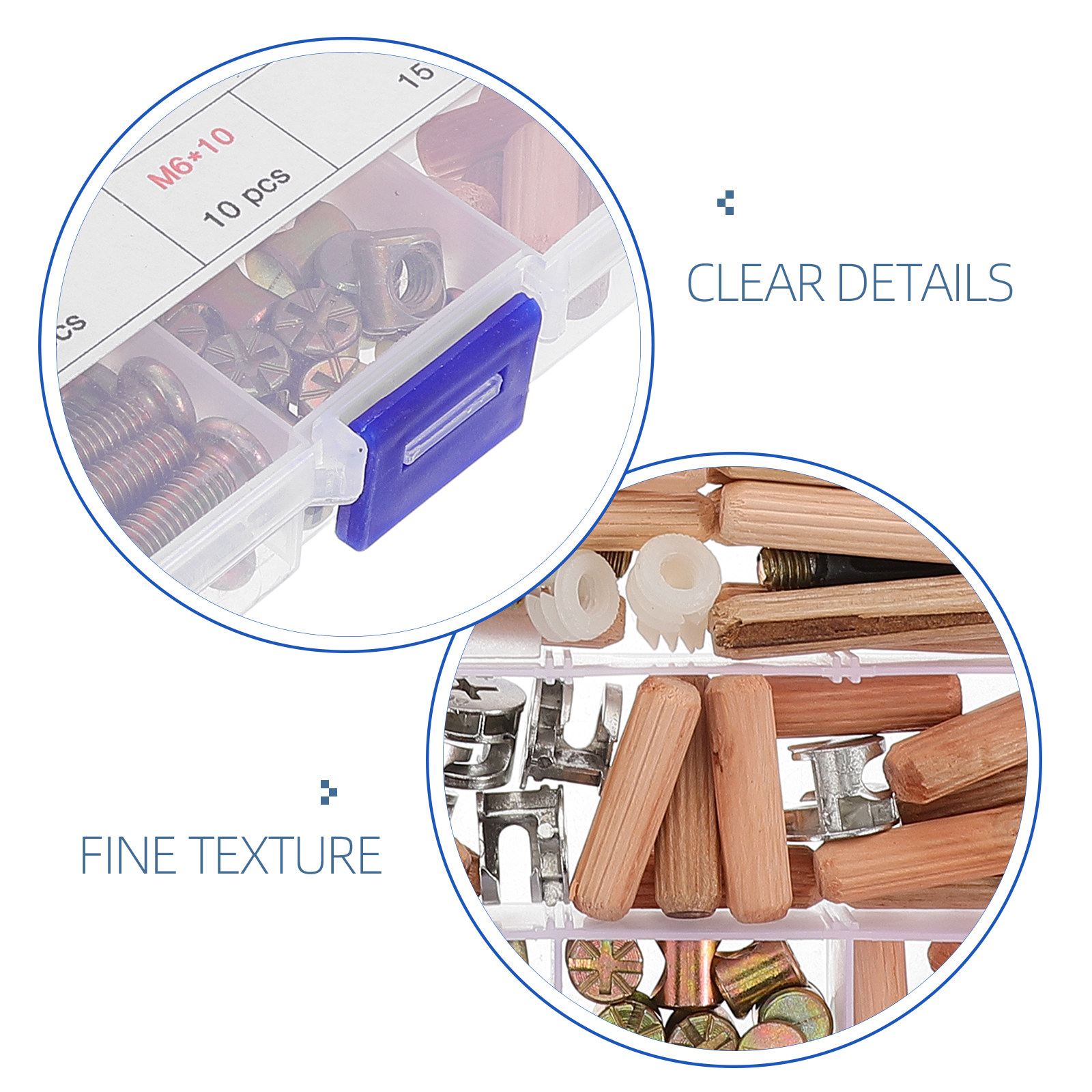 95-delige meubelbeslag-connect - Furniture Hardware Barrel Nut recensie en prijs