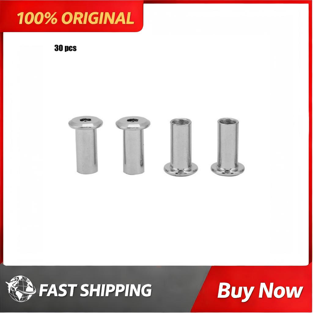 30 Stuks Socket T Slot Moeren  - Furniture Hardware Barrel Nut recensie en prijs