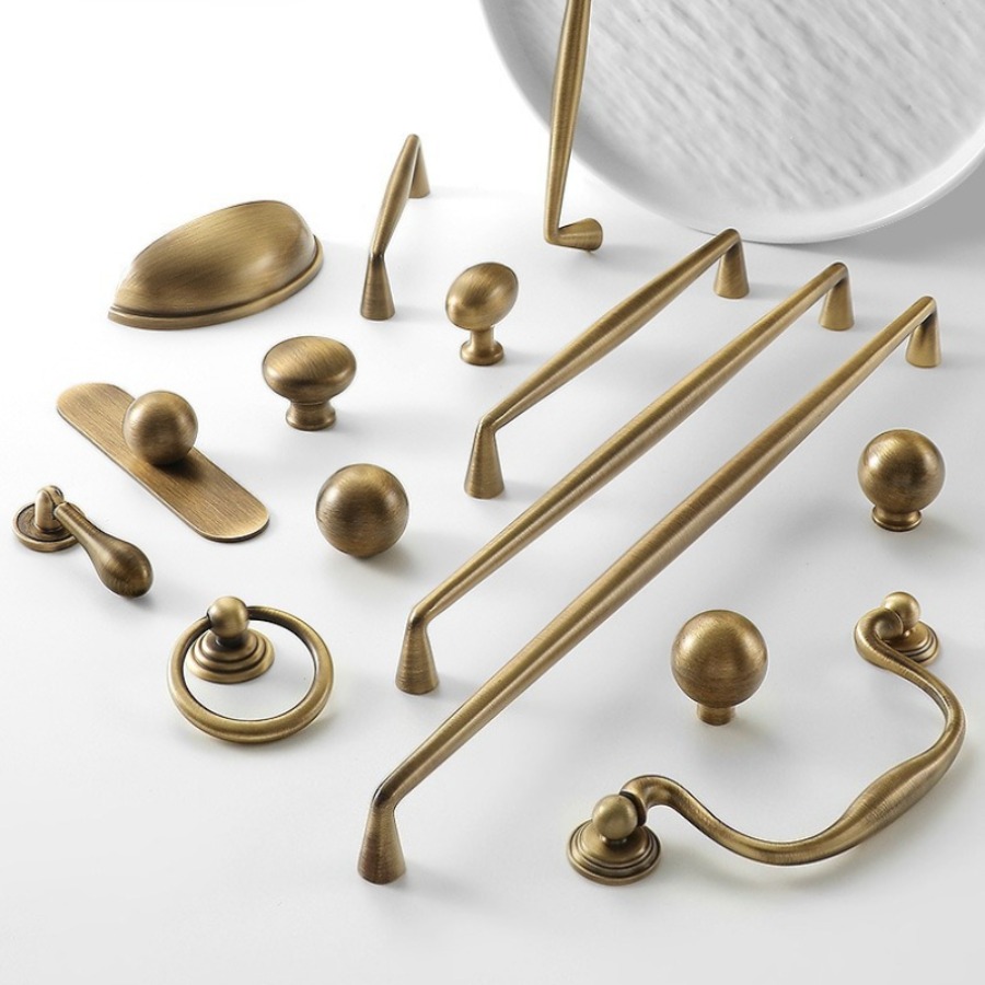 Franse vintage messing meubelg - Furniture And Kitchen Hardware Fitting recensie en prijs