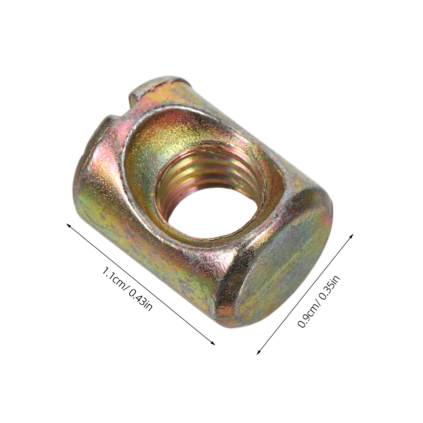 50 stuks meubelmoeren en -bout - Furniture Hardware Barrel Nut recensie en prijs