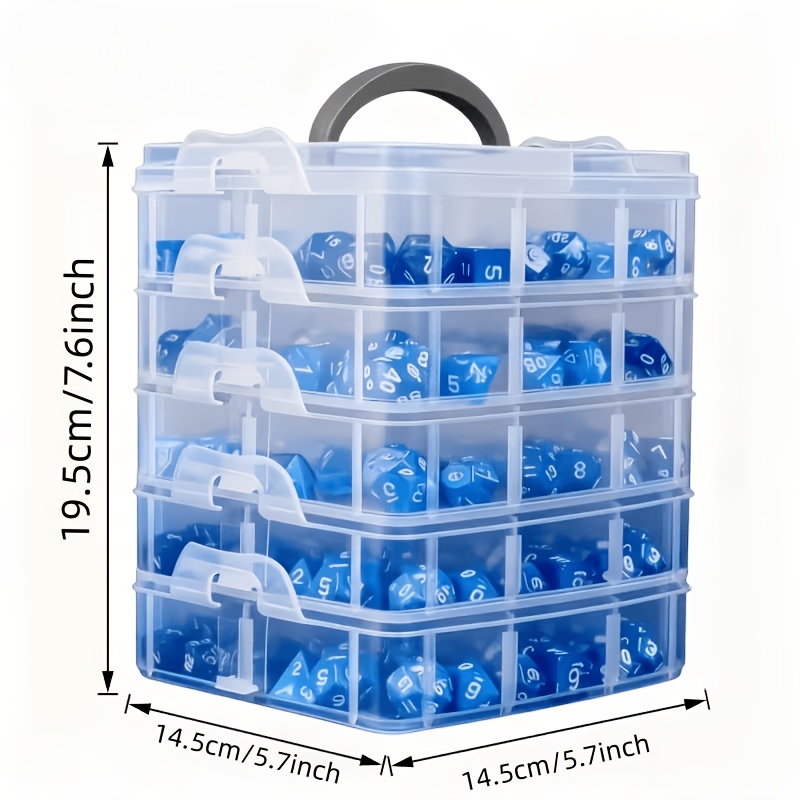 5-laags transparante opbergdoo - Furniture Hardware Supply recensie en prijs