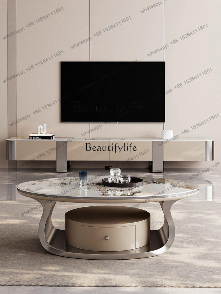 z.Lichte luxe ovale salontafel - Z. A. Furniture recensie en prijs