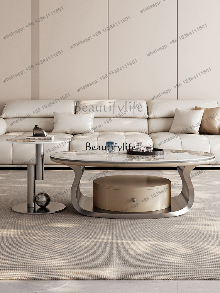 z.Lichte luxe ovale salontafel - Z. A. Furniture recensie en prijs