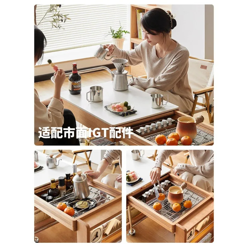 Meubels Landelijke salontafel  - Japanese Furniture Hardware recensie en prijs