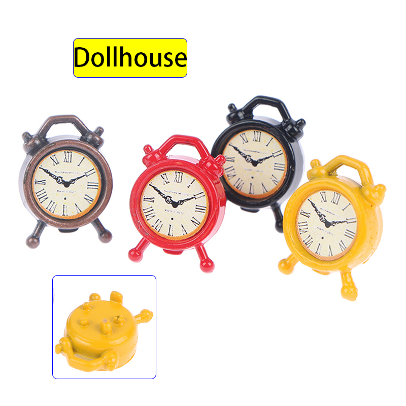 1PC 1:12 Schaal Wekker Pop Keu - Home Furniture & Hardware Trading recensie en prijs