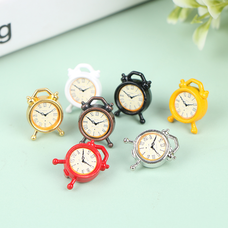 1PC 1:12 Schaal Wekker Pop Keu - Home Furniture & Hardware Trading recensie en prijs
