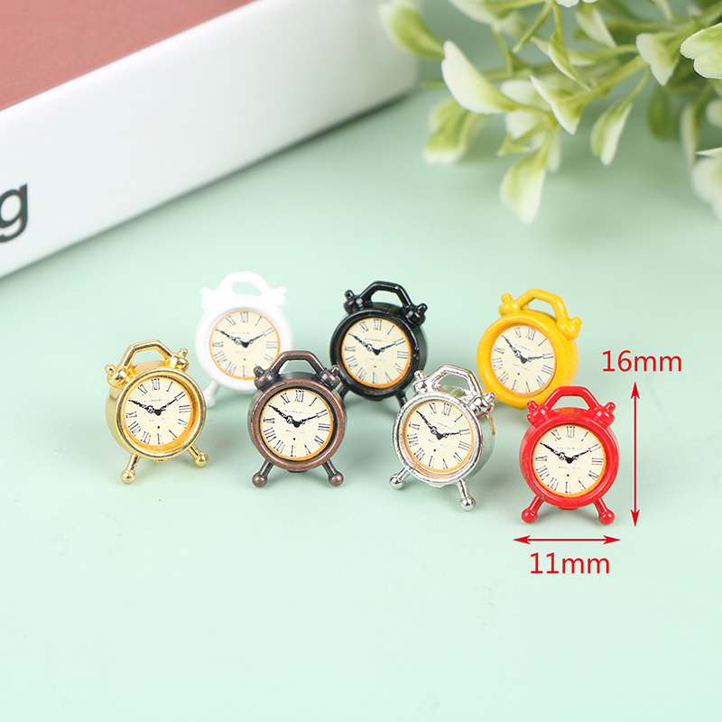 1PC 1:12 Schaal Wekker Pop Keu - Home Furniture & Hardware Trading recensie en prijs