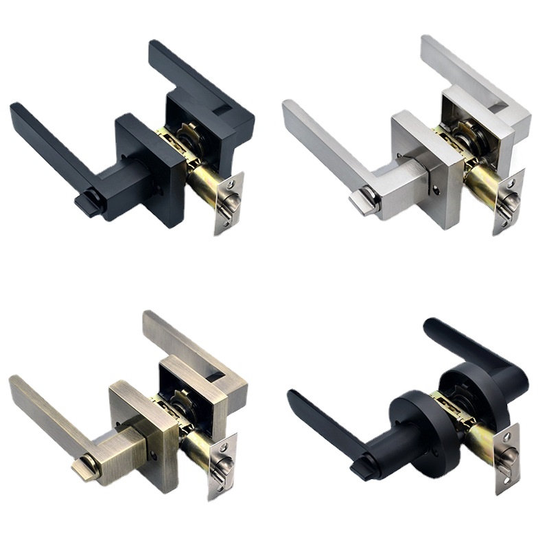 Zwarte deurgreep Deurgreepslot - Zinc Furniture Hardware recensie en prijs
