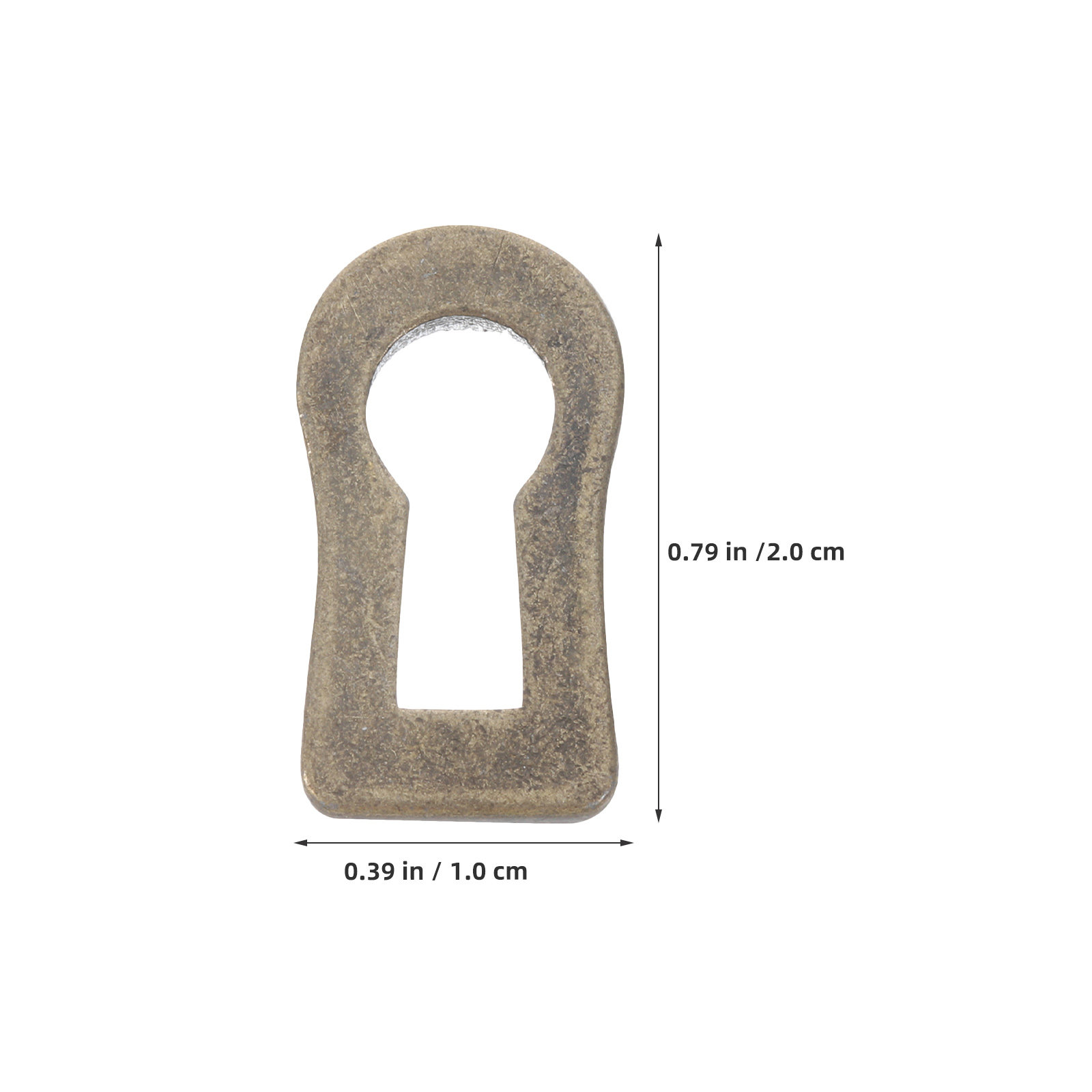 12 stuks ovale sleutelgatplaat - Furniture Hardware Locks recensie en prijs