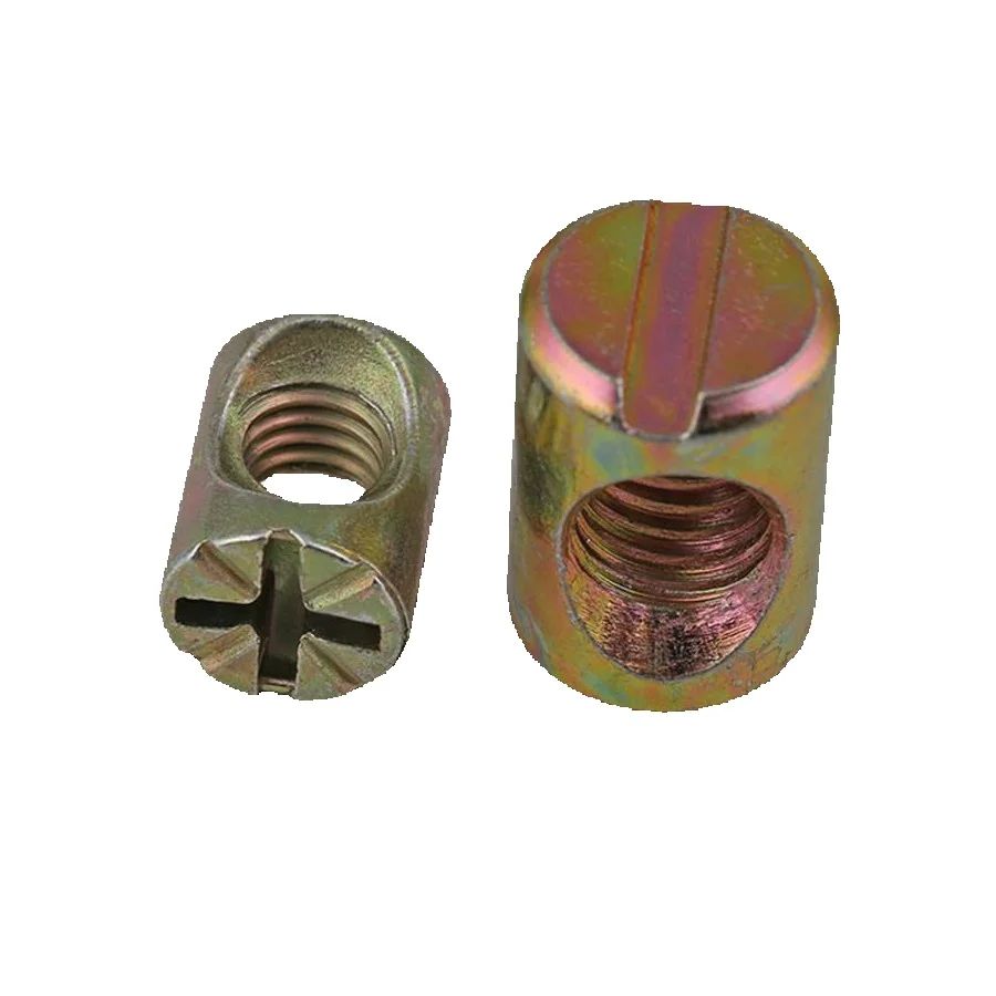 100 stuks kleur verzinkte geka - Furniture Hardware Barrel Nut recensie en prijs