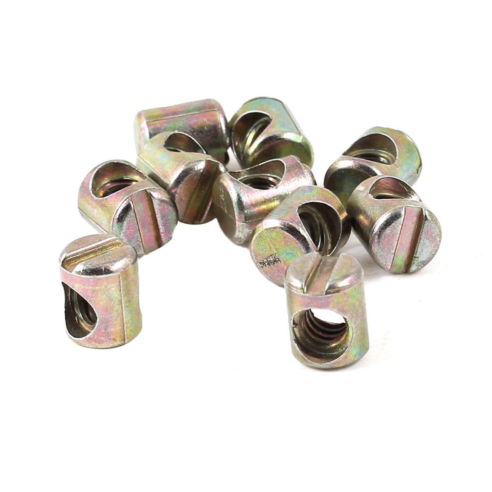 100 stuks kleur verzinkte geka - Furniture Hardware Barrel Nut recensie en prijs